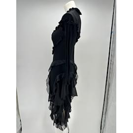 Desigual-DESIGUAL Robes T.International S Viscose-Noir
