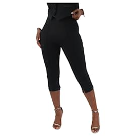 Anine Bing-Corte ajustado negro 3/4-pantalones largos - talla UE 34-Otro