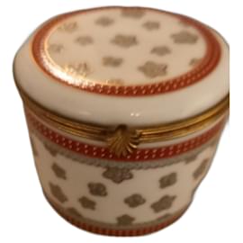 Autre Marque-Caixa de porcelana Raynaud para Van Cleef & Arpels-Branco