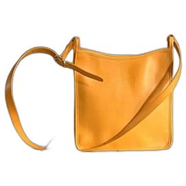 Longchamp-Le Foulonne M shoulder bag-Yellow