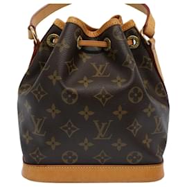 Louis Vuitton-LOUIS VUITTON Monogram Mini Noe Shoulder Bag M99162 LV Auth 58285-Monogram