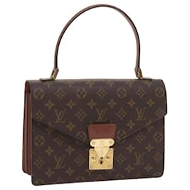 Louis Vuitton-LOUIS VUITTON Monogram Concorde Hand Bag M51190 LV Auth ep2224-Monogram