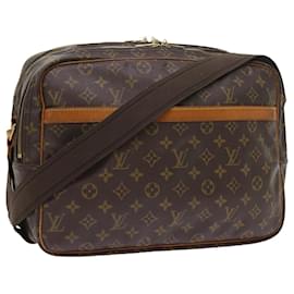 Louis Vuitton-LOUIS VUITTON Monogram Reporter GM Shoulder Bag M45252 LV Auth hk885-Monogram