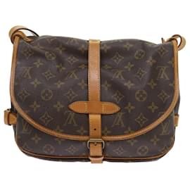 Louis Vuitton-Louis Vuitton Monogram Saumur 30 Shoulder Bag M42256 LV Auth 56220-Monogram