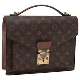Louis Vuitton-Louis Vuitton Monogram Monceau 28 Hand Bag 2way M51185 LV Auth 57581-Monogram