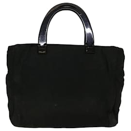 Prada-PRADA Borsa a Mano Nylon Nero Auth 57311-Nero