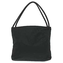 Prada-PRADA Shoulder Bag Nylon Black Auth ep2172-Black