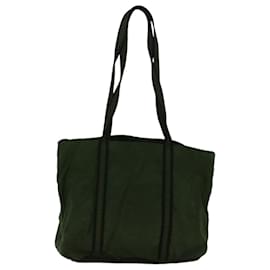 Prada-PRADA Shoulder Bag Nylon Khaki Auth 57383-Khaki