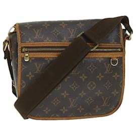 Louis Vuitton-LOUIS VUITTON Monogram Messenger Bosphore PM Shoulder Bag M40106 LV Auth ar10473-Monogram