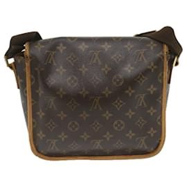 Louis Vuitton-LOUIS VUITTON Monogram Messenger Bosphore PM Shoulder Bag M40106 LV Auth ar10473-Monogram