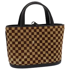 Louis Vuitton-LOUIS VUITTON Damie Sovage Impala Hand Bag Brown M92133 LV Auth ep2131-Brown