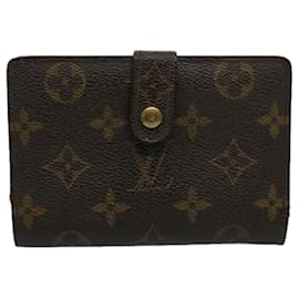 Louis Vuitton-LOUIS VUITTON Monogram Porte Monnaie Billets Viennois Wallet M61663 Auth bs9454-Monogram