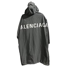 Balenciaga-BALENCIAGA Jacken T.fr 34 SYNTHETIK-Grau