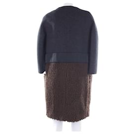 Louis Vuitton-Coats, Outerwear-Brown,Dark grey