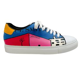 Paul Smith-Paul Smith Multi Leather Basso Sneakers-Multiple colors