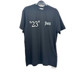 Off White Top Off-White T.International S Cotone Nero