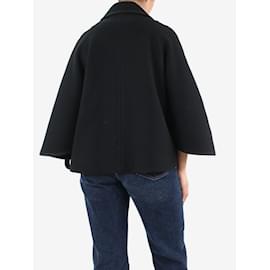 Chloé-Black wool cape - size UK 8-Black