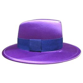 Saint Laurent Fedora hat Purple