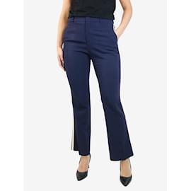 Gucci-Blue striped tailored trousers - size UK 14-Blue