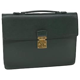 Louis Vuitton-LOUIS VUITTON Taiga Serviette Kourad Business Bag Epicea M30074 Bases de autenticación de LV9589-Otro