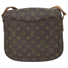 Louis Vuitton-LOUIS VUITTON Monogram Saint Cloud GM Shoulder Bag M51242 LV Auth 58871-Monogram
