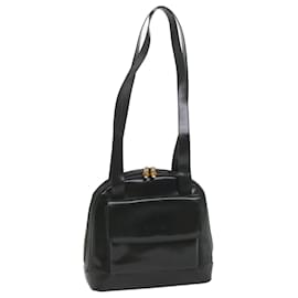 Gucci-GUCCI Shoulder Bag Leather Black 001 1075 1650 0 Auth ep2211-Black