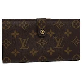 Louis Vuitton-LOUIS VUITTON Monogram Continental clutch Wallet T61217 LV Auth am5158-Monogram
