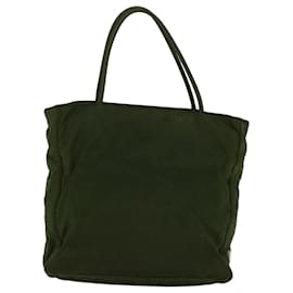 Prada-PRADA Tote Bag Nylon Khaki Auth bs9524-Khaki