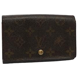 Louis Vuitton-LOUIS VUITTON Monogram Portefeuille Tresol Wallet M61736 LV Auth bs9448-Monogram