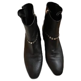 Salvatore Ferragamo-Ankle Boots-Dark brown