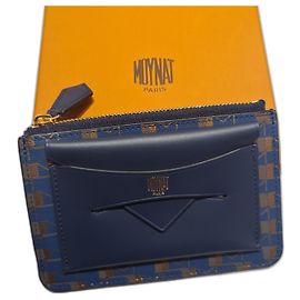 Kartenhalter , neue Moynat-Geldbörse Blau