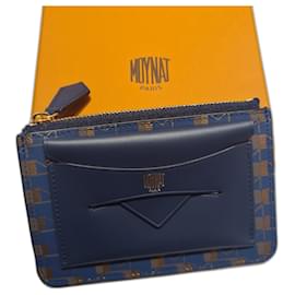 Moynat-card holder , new Moynat coin purse-Blue