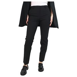 Theory Schwarze Hose mit geradem Bein – Größe UK 6 Schwarz