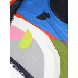 Fendi-Multicolour patterned scarf-Multiple colors