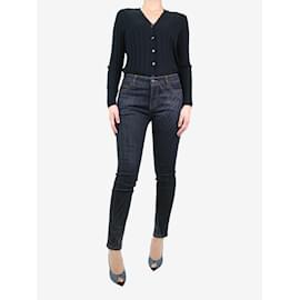 Chanel-Vaqueros azules slim fit estampados - talla UK 10-Azul