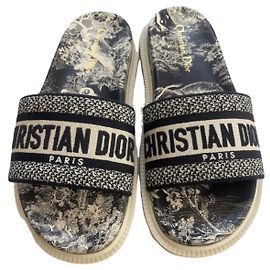 Dior Mules Navy blue