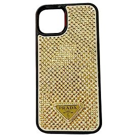 Coque iPhone Prada Doré