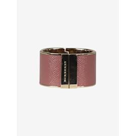 Burberry-Pink cuff bracelet-Pink