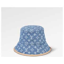 Louis Vuitton-Sombrero de pescador LV Denim remix-Azul