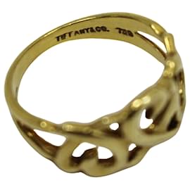 Tiffany & Co-Coração amoroso da Tiffany & Co-Dourado