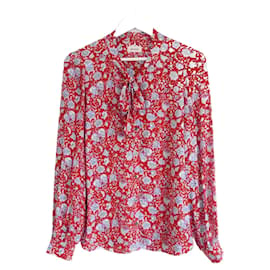 Zadig & Voltaire-Chemise Taos Flowers Field Zadig & Voltaire-Rouge