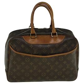 Louis Vuitton-LOUIS VUITTON Monogram Deauville Hand Bag M47270 LV Auth 56497-Monogram