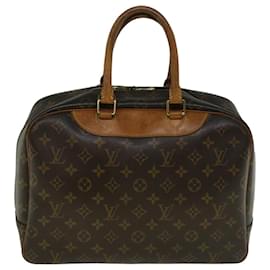 Louis Vuitton-LOUIS VUITTON Monogram Deauville Hand Bag M47270 LV Auth 56497-Monogram