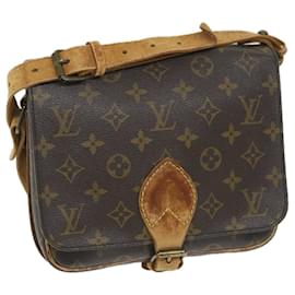 Louis Vuitton-LOUIS VUITTON Monogram Cartouchiere MM Shoulder Bag M51253 LV Auth 57505-Monogram