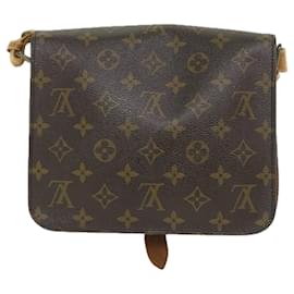 Louis Vuitton-LOUIS VUITTON Monogram Cartouchiere MM Shoulder Bag M51253 LV Auth 57505-Monogram
