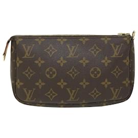Louis Vuitton-LOUIS VUITTON Monogramm Pochette Accessoires Tasche M.51980 LV Auth 58356-Monogramm