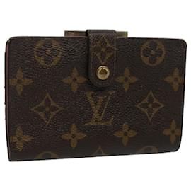 Louis Vuitton-LOUIS VUITTON Monogram Portefeuille viennois Bifold Wallet M61674 Auth LV 58196-Monogramme