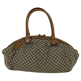 Gucci-GUCCI Shoulder Bag Canvas 2way Beige Brown 223974 auth 58602-Brown,Beige