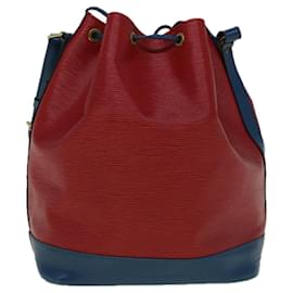 Louis Vuitton-Bolsa de ombro LOUIS VUITTON Epi Noe bicolor vermelho azul M44084 Autenticação de LV 58724-Vermelho,Azul