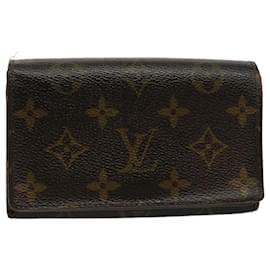 Louis Vuitton-LOUIS VUITTON Monogram Portefeuille Tresol Wallet M61736 LV Auth bs9474-Monogramme